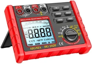 SIGMA SG 1020 Insulation Resistance Meter – 500V/1000V DC Digital Tester